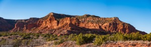 Caprock Canyons State Park Texas Panorama canyons cliffs